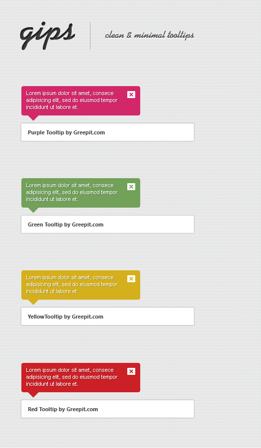 jQuery gips